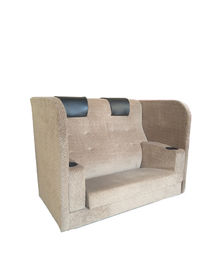 1200 * 535 * 1150mm مقعد زوجين المسرح أبيض اللون مريح 2 + 2 تخطيط